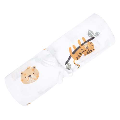 Couverture Mousseline Jungle - Perlimpinpin – CLÉMENT