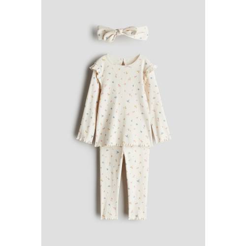 3-PIECE COTTON JERSEY SET