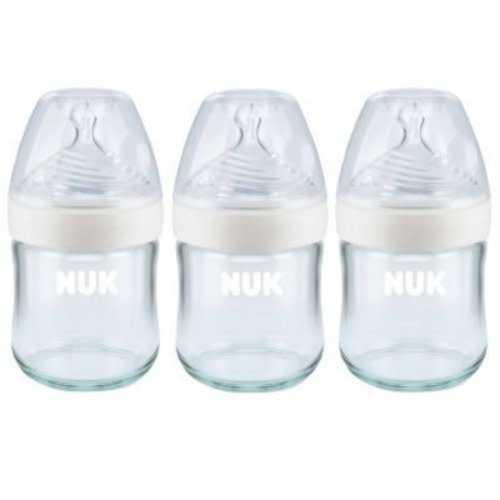 Glass Baby Bottles - 4 fl oz/3pk