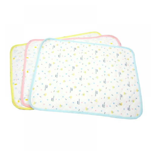 3 Pack Baby Waterproof Diaper Changing Pads Portable Change Pad Liner Bed Pad Play Mat Washable Diapers Liners 13.77*17.7"