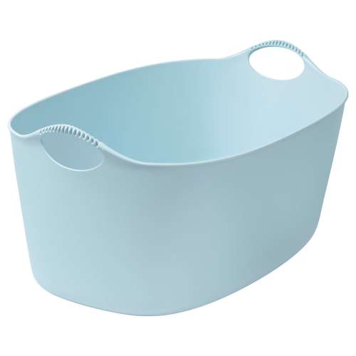 TORKIS Flexible laundry basket, in/outdoor - pale blue 9 gallon