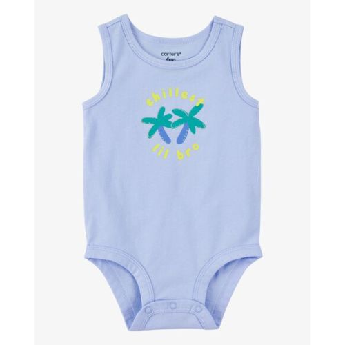 Baby Chillest Lil Bro Sleeveless Bodysuit - Carter's | Carter's