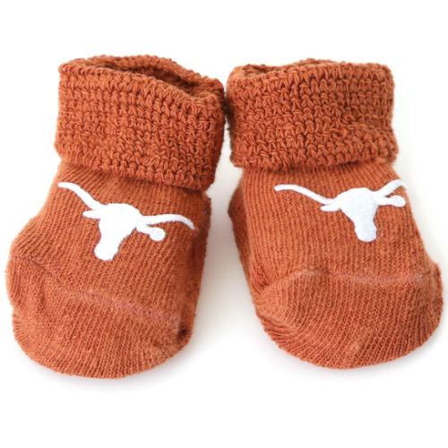 Newborn Texas Longhorns Gift Box Bootie | University Co-op