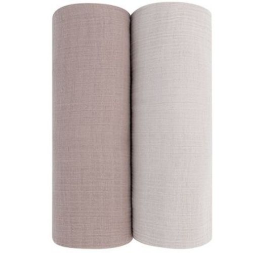 Ely's & Co. Cotton Muslin Swaddle Blanket 2 Pack