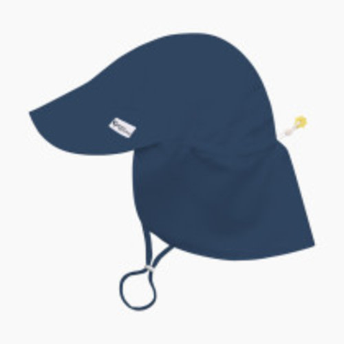 GREEN SPROUTS UPF 50+ Eco Flap Hat - Navy, 0-6 Months