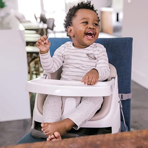 Ingenuity Baby Base 2-in-1 Seat - Cashmere - Booster Feeding Seat
