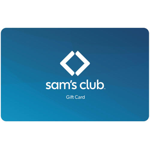 Sam's Club Everyday Blue Gift Card, Various Amounts