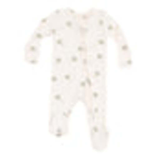 Ribbed 2-Way Zip Footie, Palm Trees – SpearmintLOVE