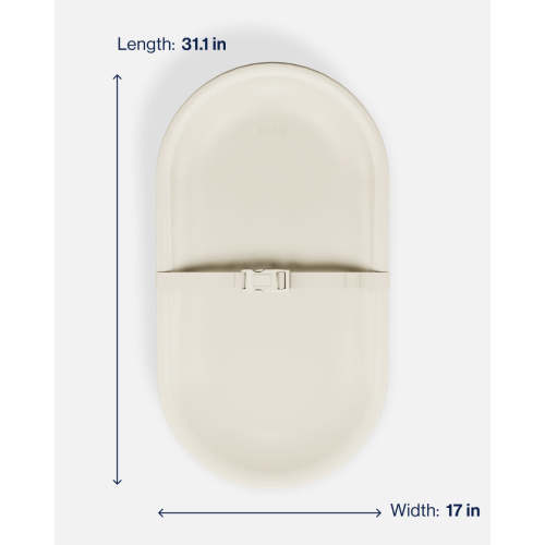 Wipeable Changing Pad  / Oatmeal