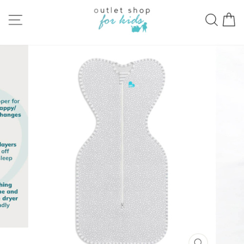 Love To Dream Swaddle Up™ Bamboo Original 1.0 TOG - Grey Dot