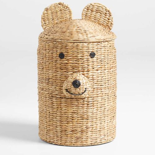 Bear Woven Kids Hamper with Handles