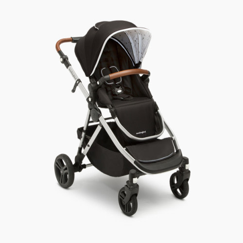 Mockingbird Single-to-Double Stroller - Penny Handlebar, Black / Watercolor Canopy 2.0
