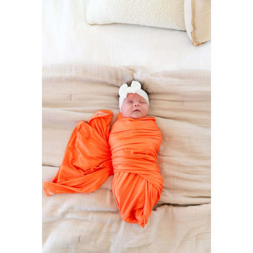 BRIGHT NEON ORANGE SOLID | SWADDLE