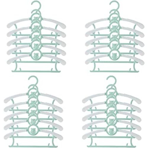 Baby Nursery Closet Hangers, Ultra-Thin Non-Slip and Extendable