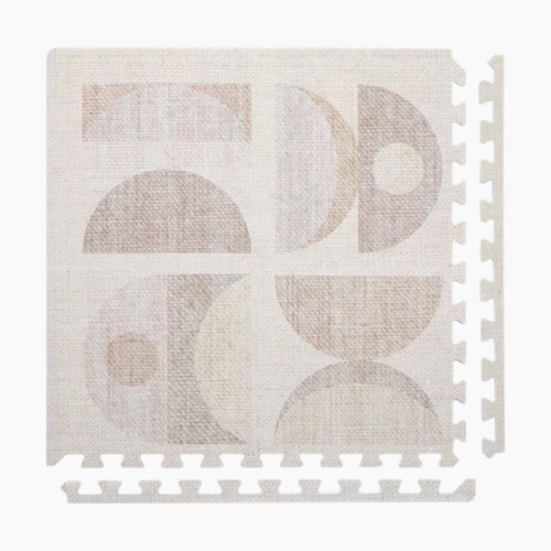 House of Noa Little Nomad Play Mat l Luna - Sandstone, 8X8