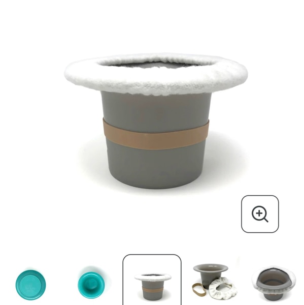 Top Hat Potty (with cozy and band)
