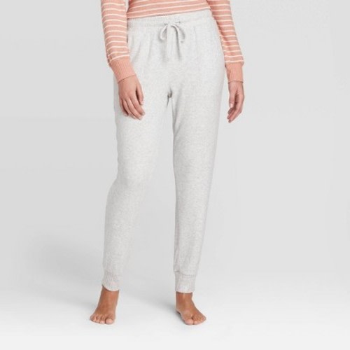 Women's Perfectly Cozy Jogger Pants - Stars Above™, Color: Light Gray, Size: L