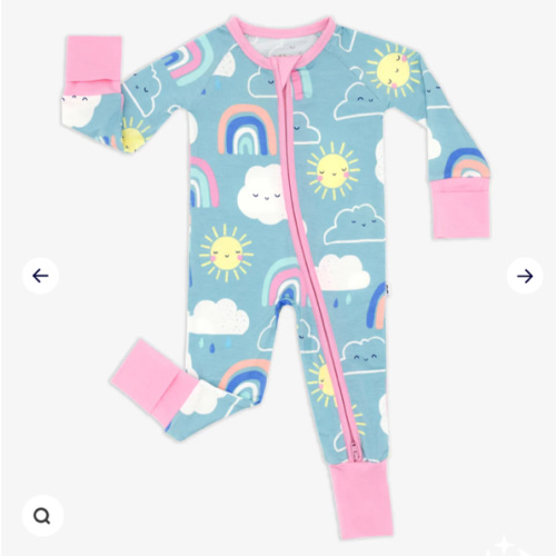 Little Sleepies Sunny Skies Zippy Newborn
