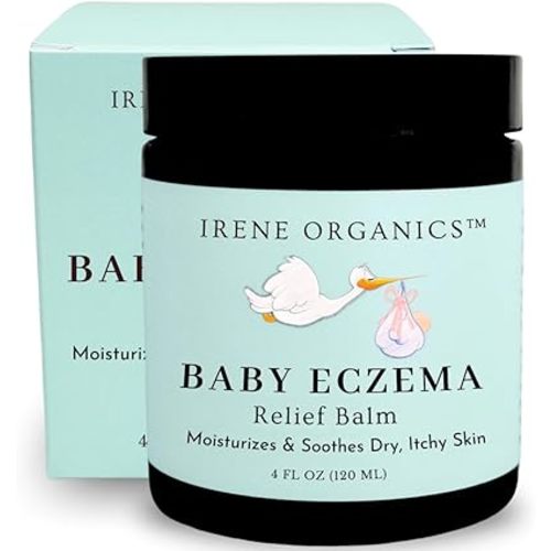 Baby Eczema Relief Balm, Healing Ointment Baby Moisturizing Cream for Eczema, Dry, Itchy Skin. Award Winning Baby Skincare for Sensitive Skin, Safe for Newborns, Kids and Adults
