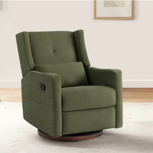 Drenna Upholstered Swivel Glider Recliner | Joss & Main