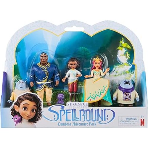 Spellbound, Lumbria Adventure Pack with 6 Collectible Action Figures, from The Netflix Movie, Kids Toys for Girls & Boys Ages 6 and up