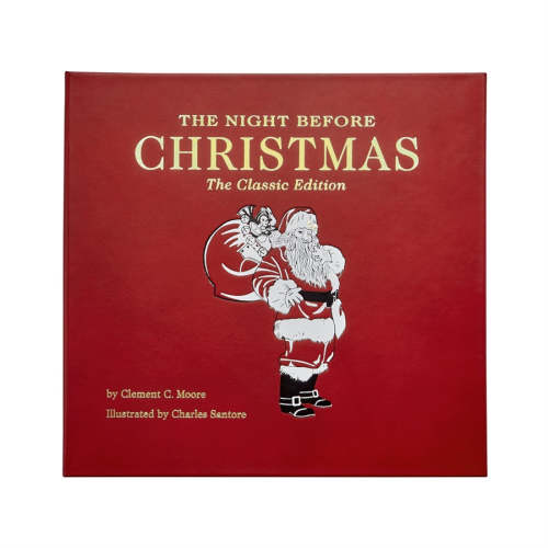 The Night Before Christmas in Bonded Leather | Over The Moon