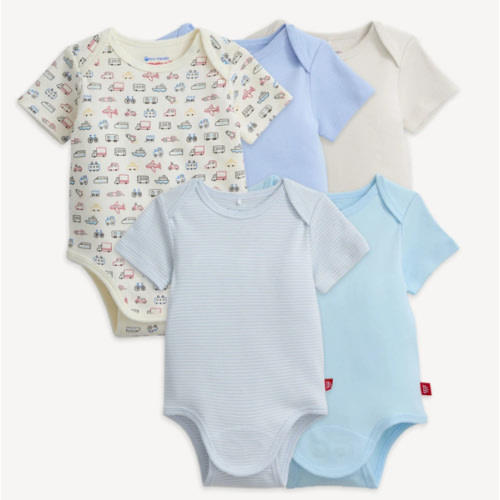 Magnetic 5-Pack Bodysuit, 9-12 M