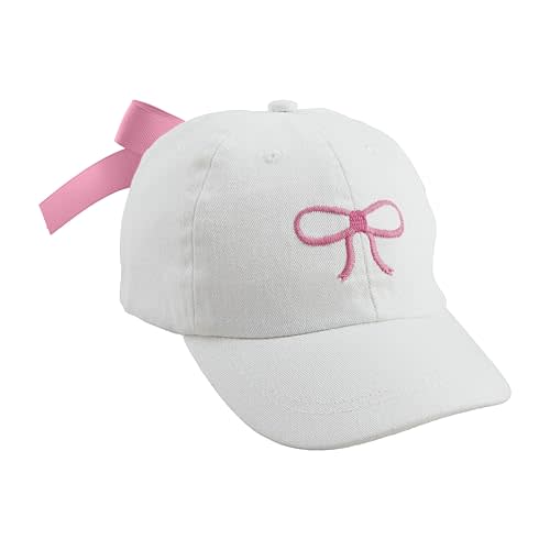 Mud Pie Children's Embroidered Hat with Bow