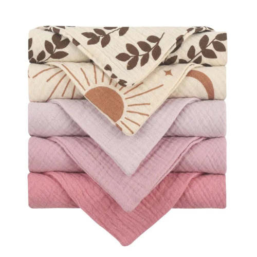 Baby Burping Cloths 5pcs - Small