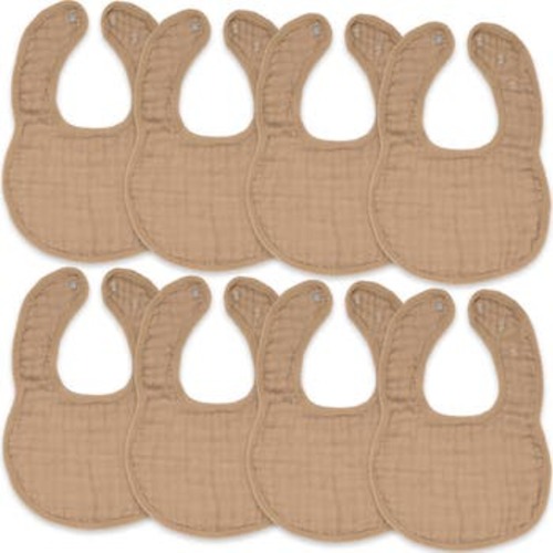 Muslin Bibs - Pack of 8