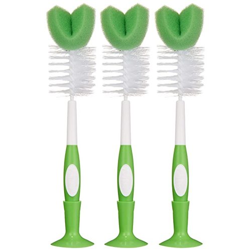 Amazon Brand - Mama Bear Bottle Brush (Pack of 3)