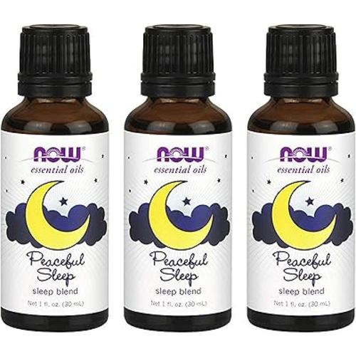 Peaceful Sleep Oil Blend, 1 oz by Now Foods (Pack of 3)
