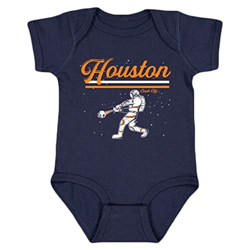 Crush City - Houston Space Astronaut Kid's Bodysuit for Baseball Fans