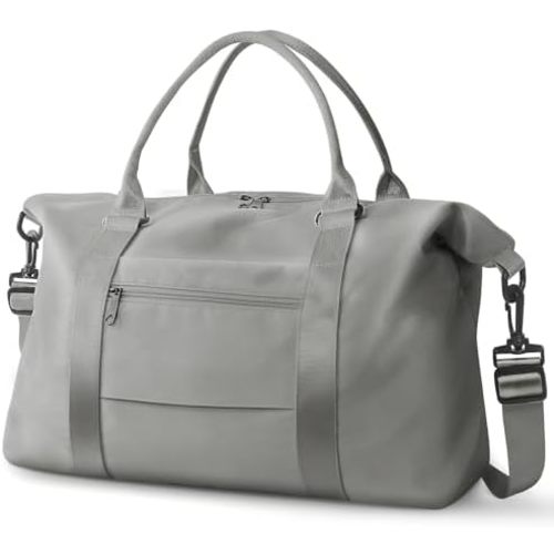 Travel Duffle Bag, Waterproof Weekender Bag Carry On Tote Bags for Women, Travel Essentials Sport Gym Bag for Men, Hospital Bag for Labor and Delivery, Overnight Bag Luggage Bag with Trolley Sleeve