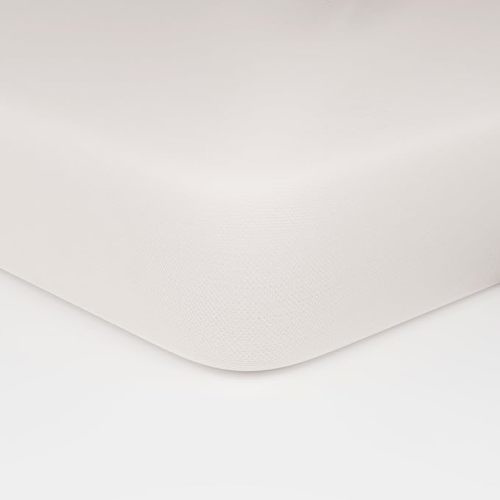 Organic Cotton Fitted Crib Sheets - 100% GOTS Certified Organic Cotton, All-Natural, Dye-Free, Unbleached, Toxic-Free & Breathable Baby Crib Sheets for Standard Crib Mattresses (2 Pack)