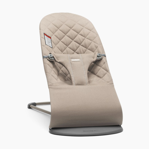 BabyBjörn Bouncer Bliss - Sand Gray/Dark Gray Frame