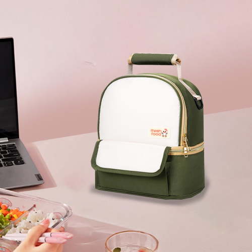 PRETXORVE Double-layer Large-capacity Insulation to Keep Cold Backpack Milk Bottle Insulation Bag Double Layer and Bag Fresh Storage Milk Ice Packs