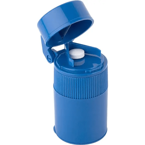 EZY DOSE Cut N' Crush │ Pill Cutter│ Pill Crusher, Blue, 1 Count (Pack of 1), 67750