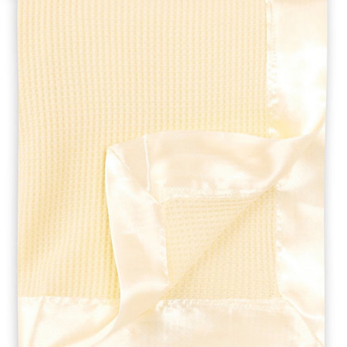 Starting Out Baby Satin-Trim Blanket