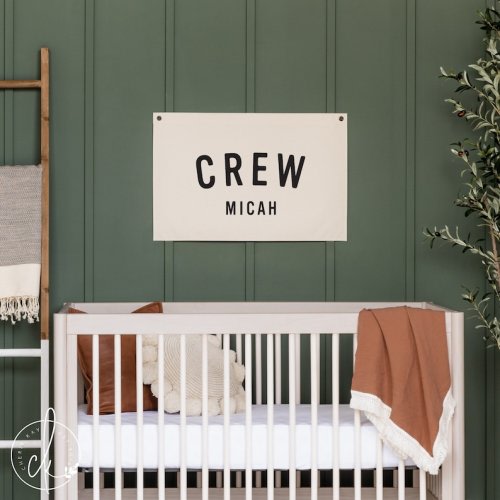Nursery Name Sign  Canvas Flag  Baby Name Sign  Nursery - Etsy