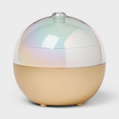 Iridescent Top And Gold Base Orb 300ml Large Diffuser - Threshold™: Electric Aromatherapy, 8hr Run Time, Auto Shut-off