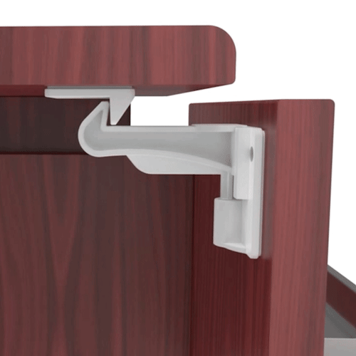 Ablegrid Invisible Child Safety Cabinet Locks Easy Install, 10 Piece