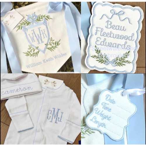 Custom order for Emily Cook/Baby Bundle