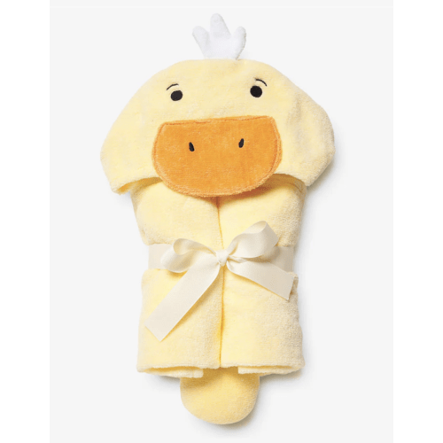 Yellow Duckie Hooded Baby Bath Wrap – Elegant Baby