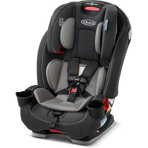 Graco Slimfit 3 in 1 Convertible Car Seat | Slim & Comfy Design Saves Space in Your Back Seat, Redmond