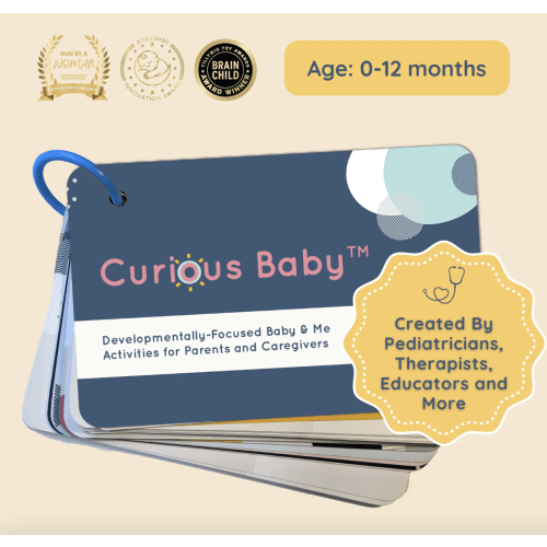 Infant Learning Cards - Curious Baby™ Activity Cards – Curious Baby Cards