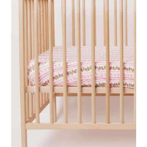 Bowquet of Roses Crib Sheet