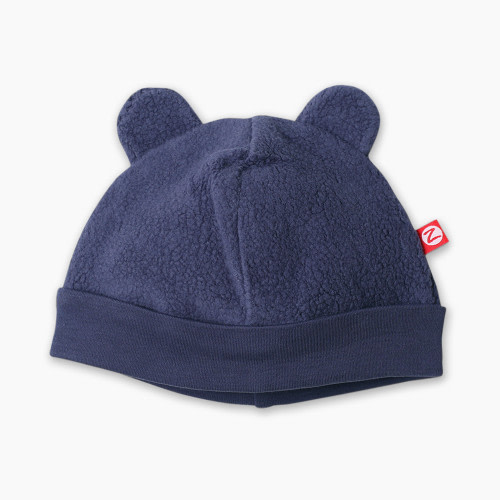 Zutano Cozie Fleece Hat - Navy, 0-3 M