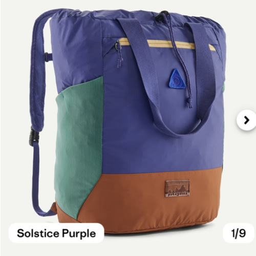 Patagonia Terravia Tote Bag Backpack 24L