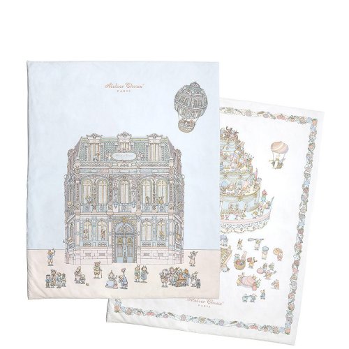 Atelier Choux Paris Reversible Chateau Choux™ Le Gateau Quilt Blanket